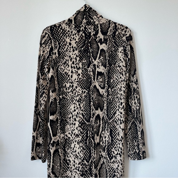 Zara Animal Print Midi Dress Size L Ref 5643324 - Picture 10 of 16